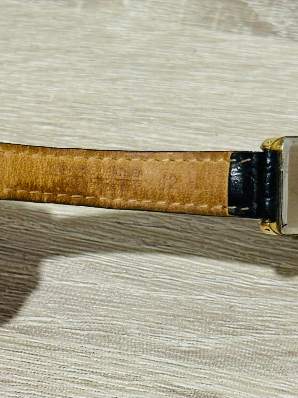 Vintage Seiko Quartz Women's Tank Watch Two-Tone Gold Silver 1400-5270 For Parts - Picture 8 of 9